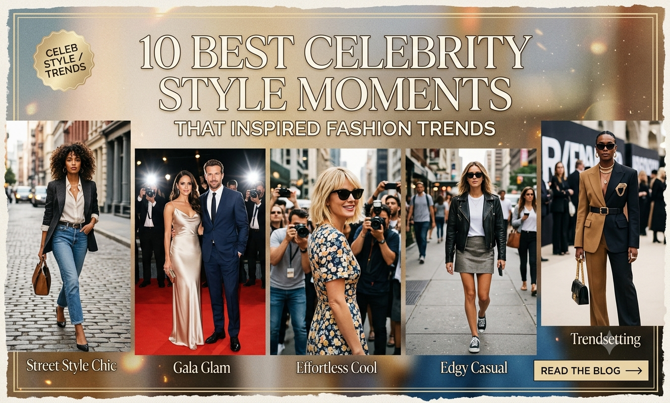 10 Best Celebrity Style Moments That Inspired Fashion Trends