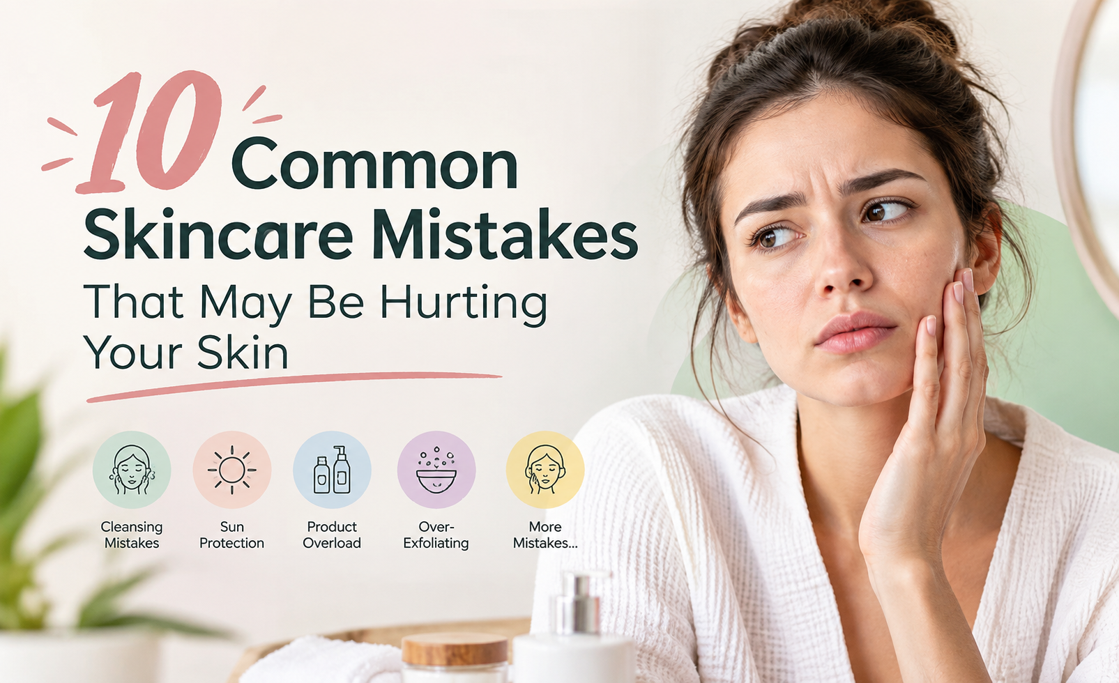 10 Common Skincare Mistakes That May Be Hurting Your Skin
