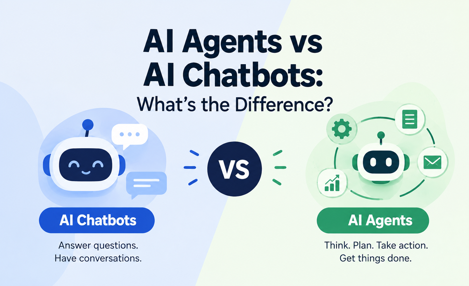 AI Agents vs AI chatbots Whats the Difference