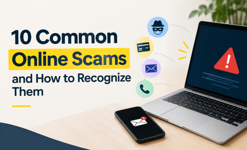 10 Common Online Scams and How to Recognize Them