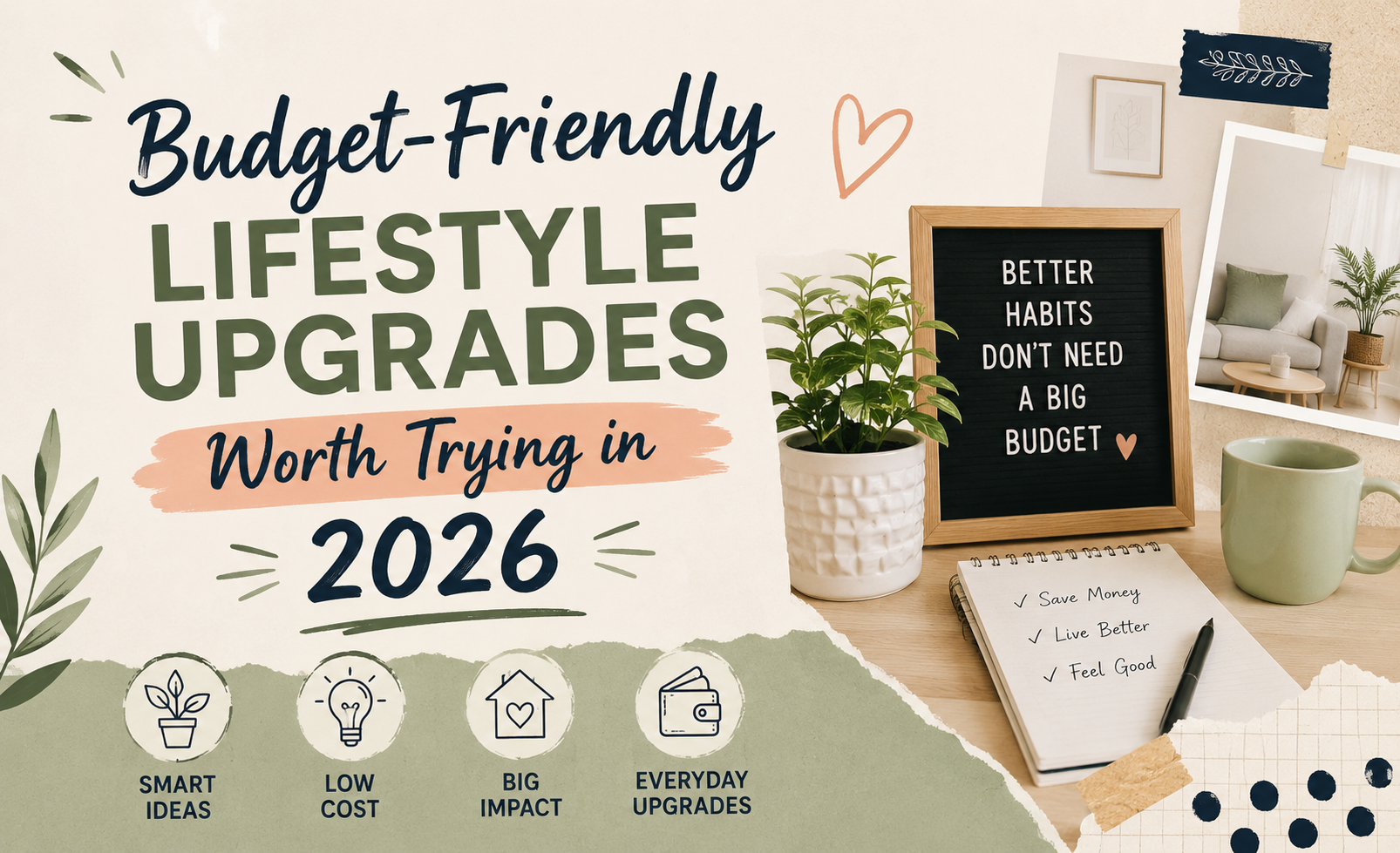 Budget-Friendly Lifestyle Upgrades Worth Trying in 2026