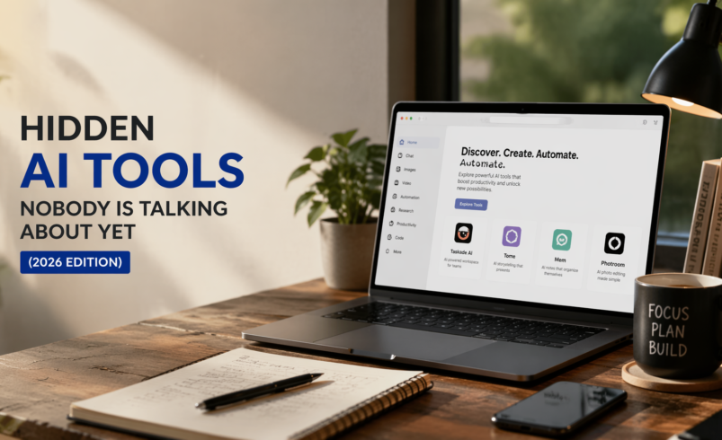 Hidden AI Tools Nobody Is Talking About Yet (2026 Edition)