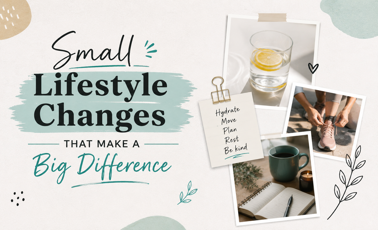 Small Lifestyle Changes That Make A Big Difference