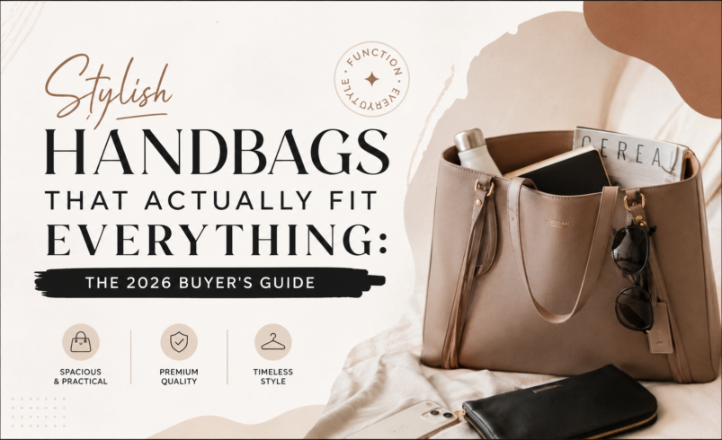 Stylish Handbags That Actually Fit Everything
