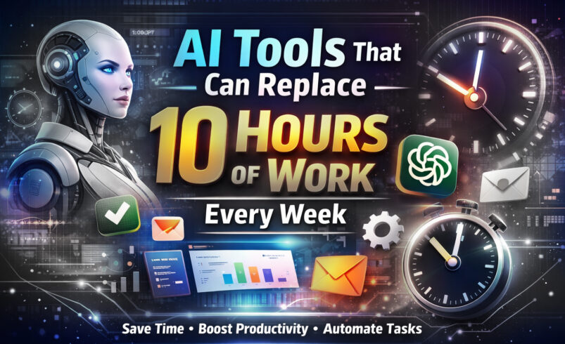 AI Tools That Can Replace 10 Hours of Work Every Week