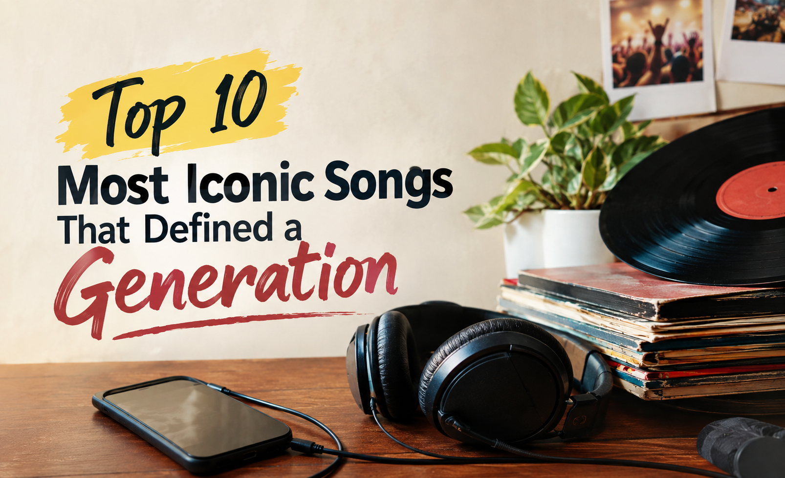 Top 10 Most Iconic Songs That Defined a Generation