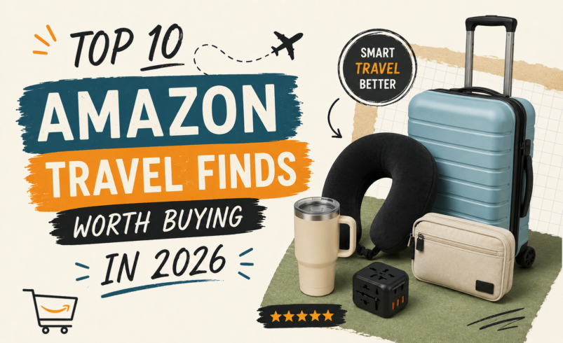 Top 10 Amazon Travel Finds Worth Buying In 2026