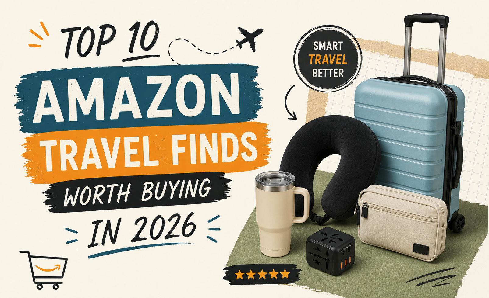 Top 10 Amazon Travel Finds Worth Buying In 2026