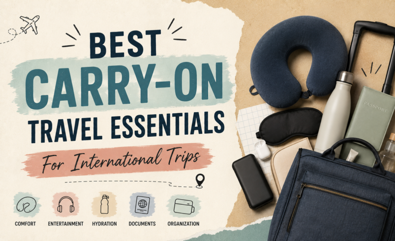 Best Carry-On Travel Essentials For International Trips