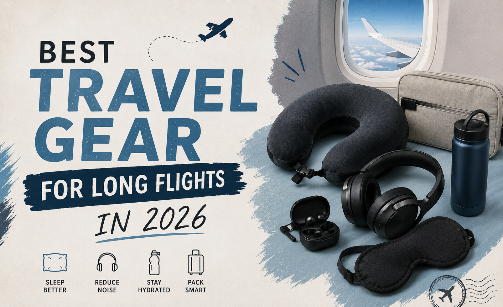 Best Travel Gear For Long Flights In 2026