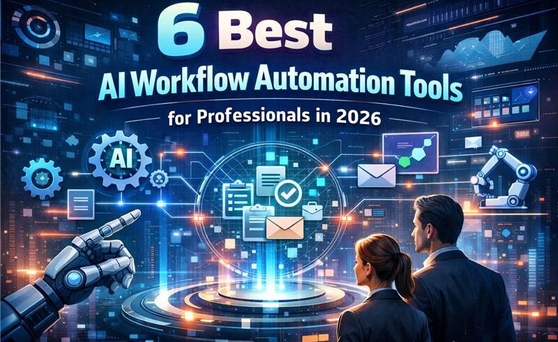 6 Best AI Workflow Automation Tools for Professionals in 2026 (Complete Comparison Guide)