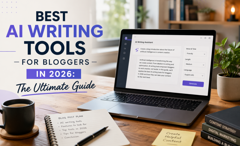 Best AI Writing Tools for Bloggers in 2026: The Ultimate Guide
